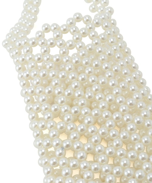 ROPE' PICNIC（ロペピクニック）の「パールショルダーバッグ（ショルダーバッグ・レディース・ホワイト・FREE）」の6枚目の写真