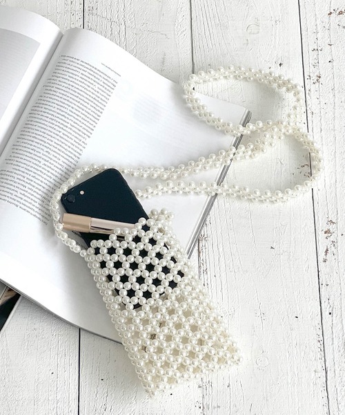 ROPE' PICNIC（ロペピクニック）の「パールショルダーバッグ（ショルダーバッグ・レディース・ホワイト・FREE）」の9枚目の写真