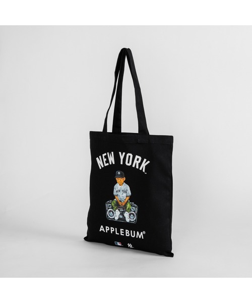 APPLEBUM(アップルバム)の「"Newyork Yankees Boy" Totebag(トートバッグ・メンズ・ブラック/ナチュラル・FREE)」の3枚目の写真