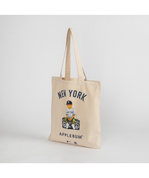 APPLEBUM(アップルバム)の「"Newyork Yankees Boy" Totebag(トートバッグ・メンズ・ブラック/ナチュラル・FREE)」の7枚目の写真