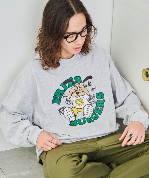 WEGO（ウィゴー）の「WEGO/アソートグラフィックロンT（Tシャツ/カットソー・メンズ・その他6/その他14/その他16/その他17/その他4/その他7/その他9/その他12/その他1/その他2/その他3/その他5/その他11/その他8/その他10/その他13/その他18/その他15・SMALL/MEDIUM/LARGE）」の6枚目の写真