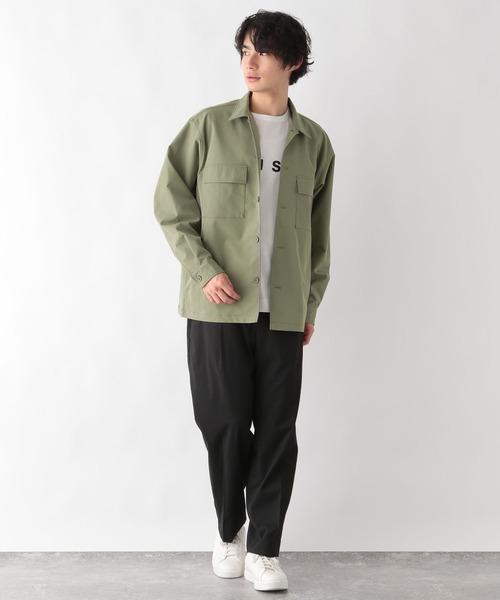 GLOBAL WORK（グローバルワーク）の「クリーンファティーグシャツ