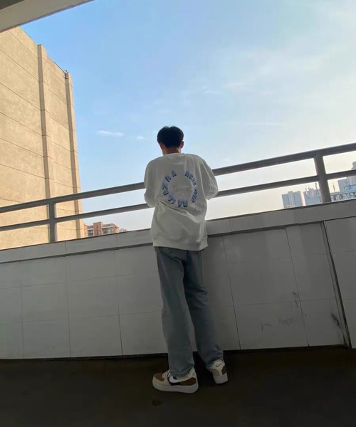 ARCADE(アーケード)の「ルーズストレート デニムパンツ ジーンズ -ARCADE Limited Line-(デニムパンツ・メンズ・ライトブルー/ホワイト/ブラック・XL/L/M)」の9枚目の写真