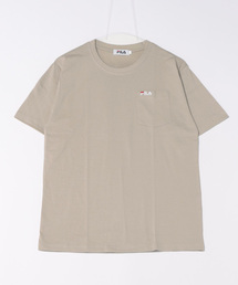 【FILA】綿ポケ付きワンポイント刺繍Tシャツ/メンズ/レディース