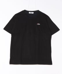 【FILA】綿ポケ付きワンポイント刺繍Tシャツ/メンズ/レディース