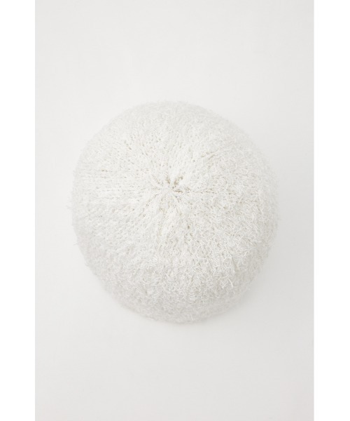 SLY（スライ）の「FANCY YARN BEANIE ファンシーヤン ビーニー（ニットキャップ/ビーニー・レディース・オフホワイト/ブラック/グレー・FREE）」の10枚目の写真