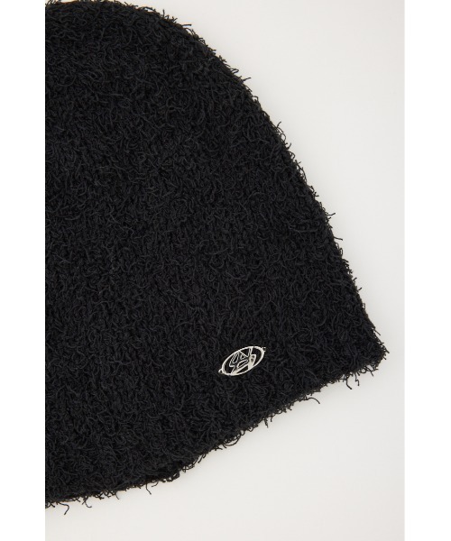 SLY（スライ）の「FANCY YARN BEANIE ファンシーヤン ビーニー（ニットキャップ/ビーニー・レディース・オフホワイト/ブラック/グレー・FREE）」の16枚目の写真