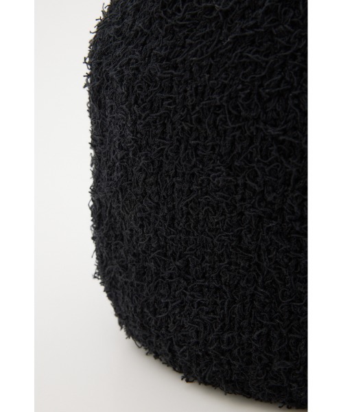 SLY（スライ）の「FANCY YARN BEANIE ファンシーヤン ビーニー（ニットキャップ/ビーニー・レディース・オフホワイト/ブラック/グレー・FREE）」の19枚目の写真