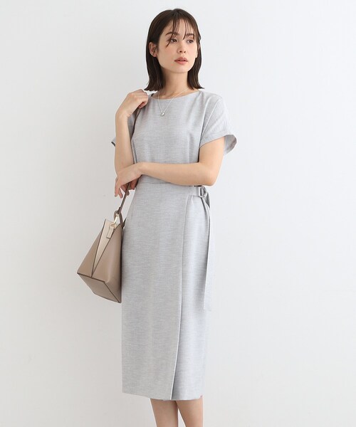 INDIVI（インディヴィ）の「◇【洗える／UVケア／SETUP可能】麻調