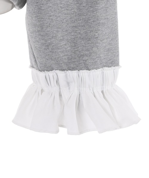 Narcissus(ナルシス)の「【Narcissus】フリルドッキングスウェット(スウェット・レディース・グレー/ネイビー・FREE)」の13枚目の写真