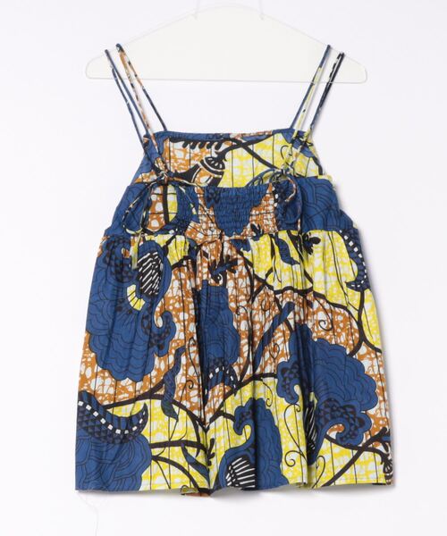 チチカカ（チチカカ）の「Shanti Shanti アフリカンプレーンキャミソール（キャミソール・レディース・ブルー/イエロー/オレンジ・FREE）」の6枚目の写真