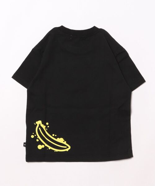 MINIONS(ミニオンズ)の「親子お揃い ミニオン ラクガキネオンTシャツ 9295K(Tシャツ/カットソー・キッズ・ブラック・120cm/110cm/100cm/140cm/130cm)」の2枚目の写真