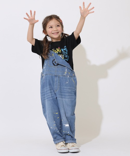 MINIONS(ミニオンズ)の「親子お揃い ミニオン ラクガキネオンTシャツ 9295K(Tシャツ/カットソー・キッズ・ブラック・120cm/110cm/100cm/140cm/130cm)」の12枚目の写真