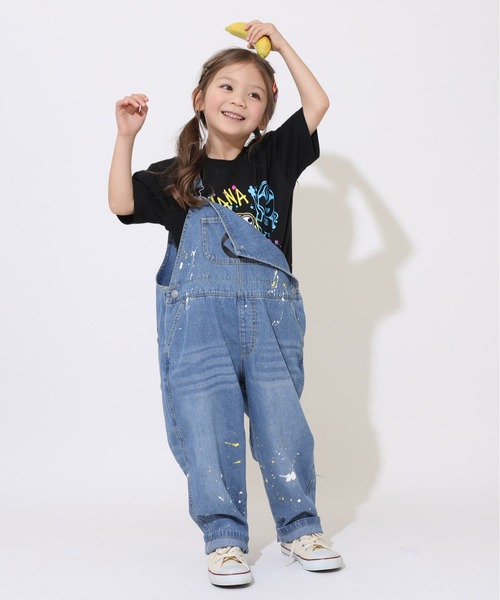 MINIONS(ミニオンズ)の「親子お揃い ミニオン ラクガキネオンTシャツ 9295K(Tシャツ/カットソー・キッズ・ブラック・120cm/110cm/100cm/140cm/130cm)」の14枚目の写真