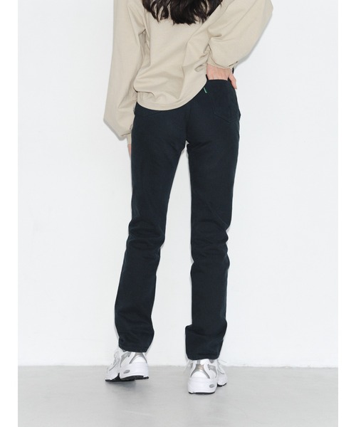 ENCIRCLE（エンサークル）の「【ENCIRCLE/エンサークル】Go to jeans/ゴートゥージーンズ（デニム）（デニムパンツ・レディース・ブラック・3/2/1）」の2枚目の写真