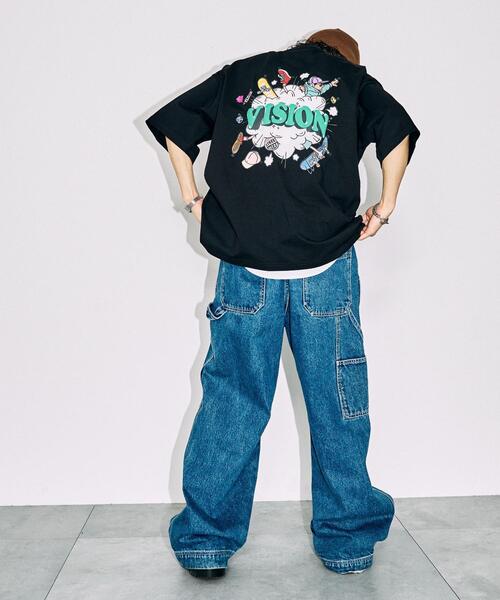 VISION STREET WEAR（ヴィジョンストリートウェア）の「WEGO/VISIONグラフィックT（Tシャツ/カットソー・メンズ・その他1/その他2/その他3/その他4・MEDIUM/LARGE）」の6枚目の写真
