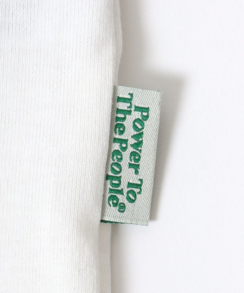 POWER TO THE PEOPLE（パワートゥーザピープル）の「POWER TO THE PEOPLE /パワートゥザピープル レコードプレーヤー ヒッピー ヴィンテージライク バックプリント オーバーサイズ ラグラン半袖Tシャツ レディース メンズ（Tシャツ/カットソー・レディース・ホワイト系その他/グレー系その他2/ベージュ系その他2/グレー系その他/ベージュ系その他・LL/M/L）」の19枚目の写真