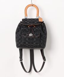 COACH（コーチ）の「リア バックパック 21・シグネチャー デニム