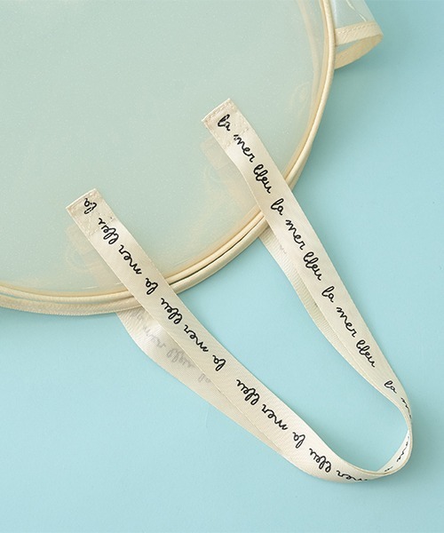 Lycee mine（リセマイン）の「【SWIM】キラキララメクリアバッグ（スイムグッズ・キッズ・アイボリー/マルチ/ミント/ピンク・フリー）」の13枚目の写真