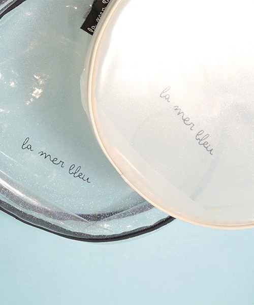 Lycee mine（リセマイン）の「【SWIM】キラキララメクリアバッグ（スイムグッズ・キッズ・アイボリー/マルチ/ミント/ピンク・フリー）」の15枚目の写真