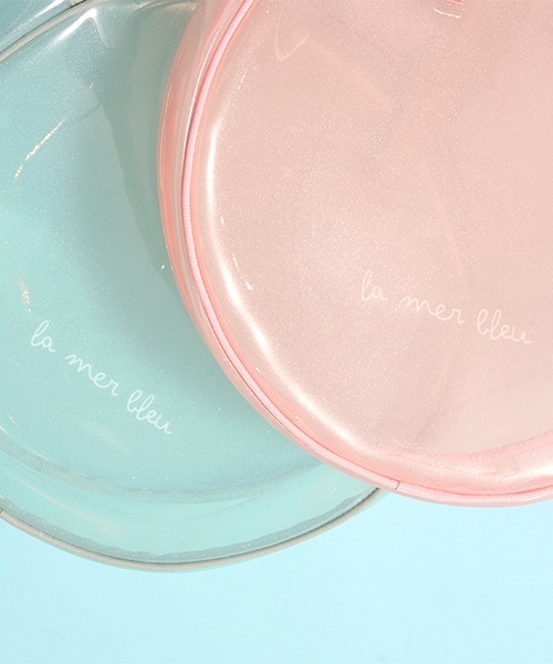 Lycee mine（リセマイン）の「【SWIM】キラキララメクリアバッグ（スイムグッズ・キッズ・アイボリー/マルチ/ミント/ピンク・フリー）」の16枚目の写真