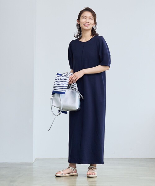 coen（コーエン）の「【RONEL】クリアポンチコクーンワンピース