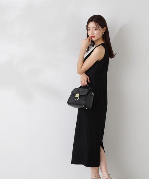 PROPORTION BODY DRESSING（プロポーションボディドレッシング）の「アメスリーブワンピース / 1214140421（ワンピース・レディース・ブラック/ホワイト系その他・SMALL/MEDIUM）」の18枚目の写真