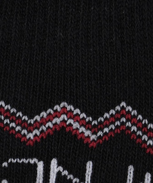 NICOLE CLUB FOR MEN（ニコルクラブフォーメン）の「ロゴ×ラインシューズインソックス（ソックス/靴下・メンズ・ネイビー/オフホワイト/ブラック・FREE）」の6枚目の写真