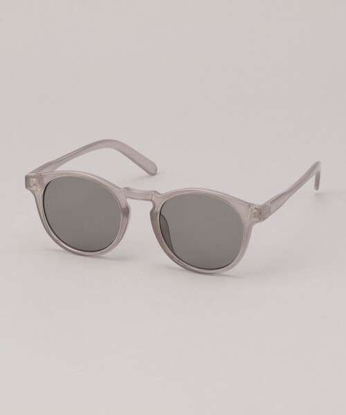 coen（コーエン）の「ケース付きファッションカラーグラス／ウェリントン（サングラス・レディース・ライトグレー/ベージュ/ブラック・FREE）」の17枚目の写真