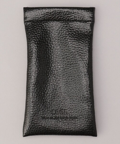 coen（コーエン）の「ケース付きファッションカラーグラス／ウェリントン（サングラス・レディース・ライトグレー/ベージュ/ブラック・FREE）」の4枚目の写真