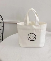 Mignonjour（ミニョンジュール）の「FReePLACe/スマイルミニトートバッグ X12175（トートバッグ）」