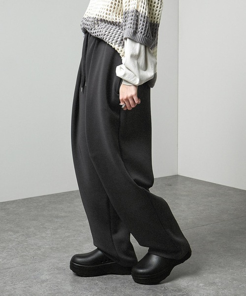 セール】【Alfred Alex】ダブルフェイスディープタック ハイウエスト