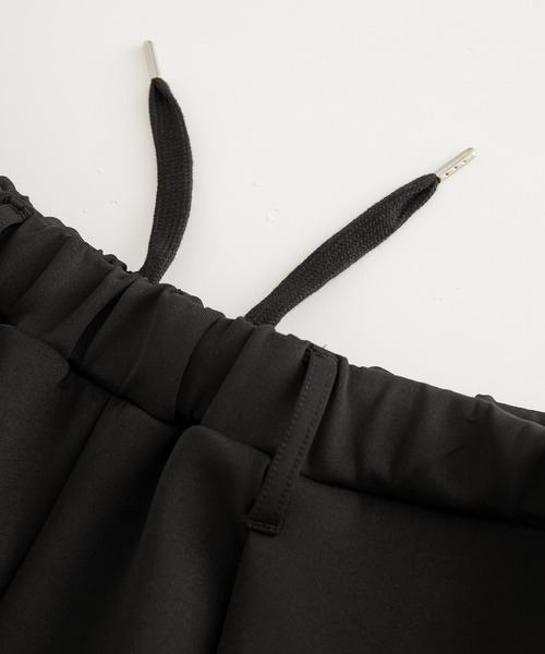 Alfred Alex(アルフレッドアレックス)の「【Alfred Alex】ダブルフェイスディープタック ハイウエストイージーパンツ(その他パンツ・メンズ・アイボリー/チャコール/ライトグレー/ブラック/グレー・L/M/S)」の17枚目の写真