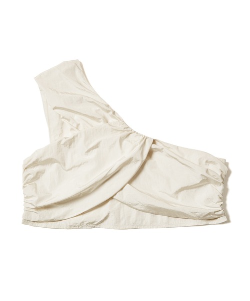 ROPE' PICNIC（ロペピクニック）の「ナイロンねじりビスチェ/セットアップ対応（ベスト・レディース・チャコールグレー/オフホワイト・38）」の13枚目の写真