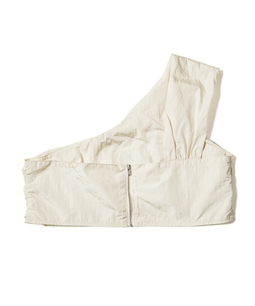 ROPE' PICNIC（ロペピクニック）の「ナイロンねじりビスチェ/セットアップ対応（ベスト・レディース・チャコールグレー/オフホワイト・38）」の14枚目の写真