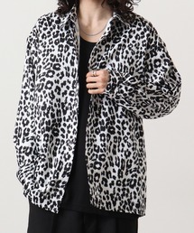 BIGシルエットプリントシャツ 長袖