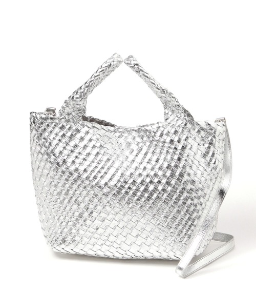 Elura（エルーラ）の「アソートメッシュミニトートバッグ／108141（トートバッグ・レディース・シルバー/ブルー・ONE SIZE）」の2枚目の写真