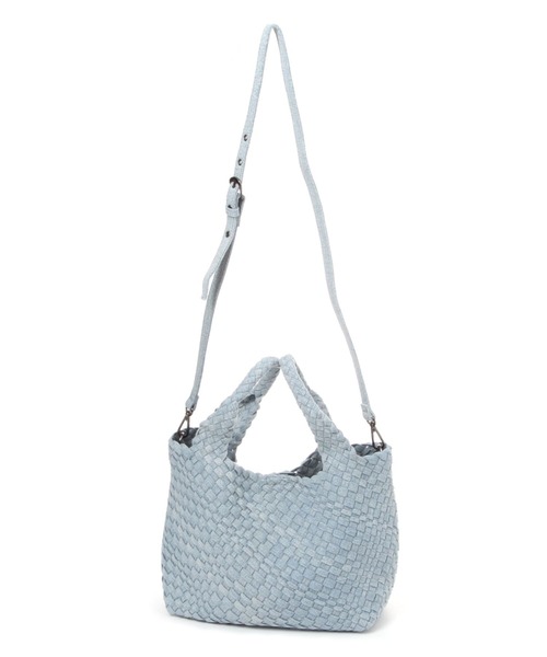 Elura（エルーラ）の「アソートメッシュミニトートバッグ／108141（トートバッグ・レディース・シルバー/ブルー・ONE SIZE）」の5枚目の写真