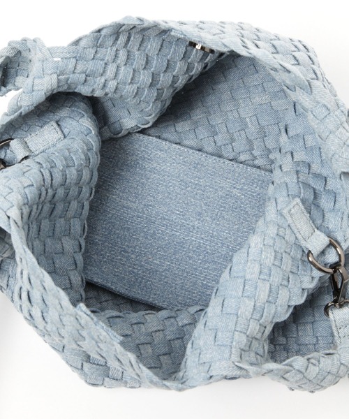 Elura（エルーラ）の「アソートメッシュミニトートバッグ／108141（トートバッグ・レディース・シルバー/ブルー・ONE SIZE）」の13枚目の写真