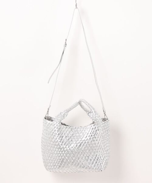 Elura（エルーラ）の「アソートメッシュミニトートバッグ／108141（トートバッグ・レディース・シルバー/ブルー・ONE SIZE）」の17枚目の写真