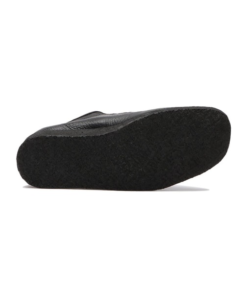 Padmore&Barnes(パドモア&バーンズ)の「PLAIN TOE LEATHER P500LEA(モカシン/デッキシューズ・メンズ・ブラック・8/10/9/7/6)」の5枚目の写真