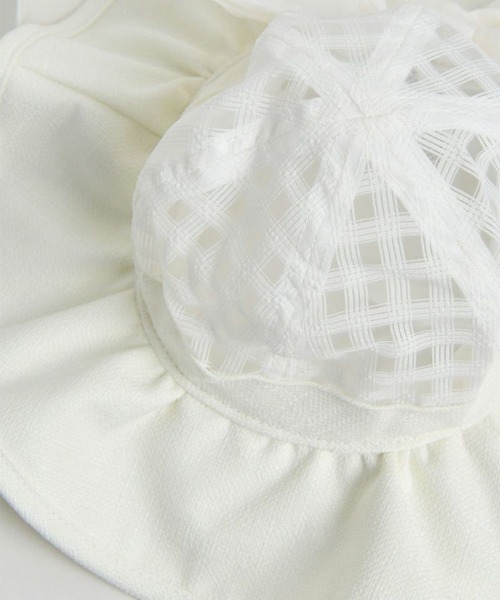 moimoln(モイモルン)の「シアリングハット(ハット・キッズ・アイボリー・46cm/48cm/50cm/52cm)」の5枚目の写真