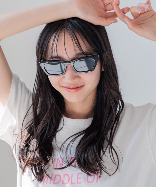 LOWRYS FARM（ローリーズファーム）の「ＧＬＡＳＳＥＳ３ 995329（サングラス・レディース・ブラック/ブラック系その他/ブラウン・FREE）」の6枚目の写真