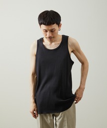 And A(アンドエー)のAnd A アンドエー / SUPIMA COTTON CODE FRISE TANK TOPS スーピマコットンコードフライスタンクトップ / AA-S24M005(タンクトップ)