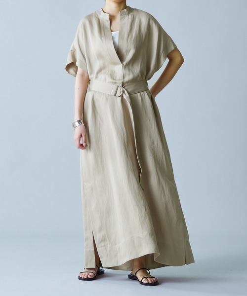 最終価格【1er Arrondissement】テンセルリネンスロングワンピース 最終価格【1er Arrondissement】テンセルリネンスロングワンピース 1er