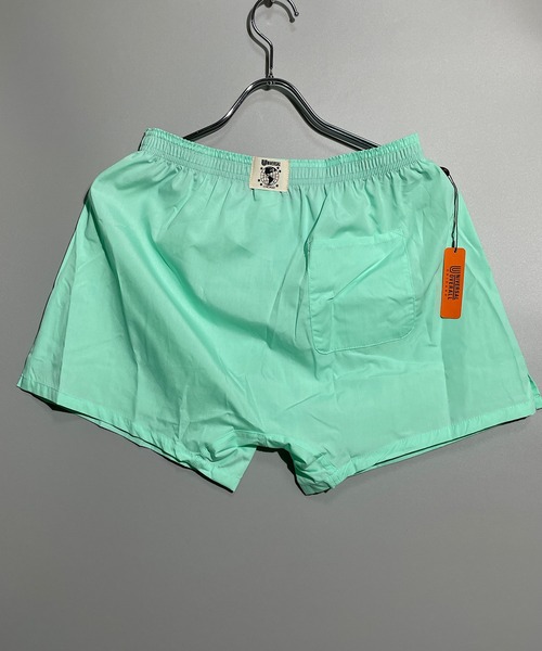 UNIVERSAL OVERALL(ユニバーサルオーバーオール)の「UNIVERSAL OVERALL ユニバーサルオーバール ムジワークトランクス(LS)(トランクス・メンズ・ブラック/オレンジ/グリーン/ミント・M/L/XL)」の14枚目の写真