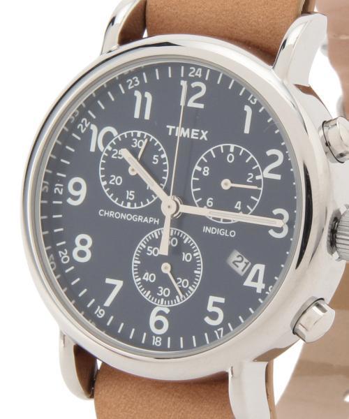 TIMEX(タイメックス)の「TIMEX / Weekender クロノグラフ(アナログ腕時計・レディース・オリーブ/ブラウン・ONE SIZE)」の12枚目の写真
