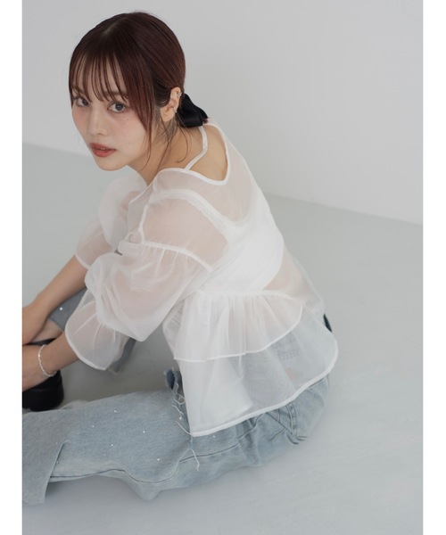 bonne top（シャツ/ブラウス）｜jumelle（ジュメロ）