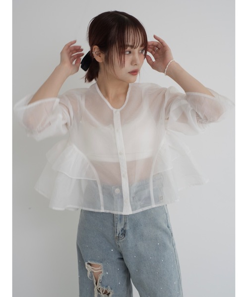 bonne top（シャツ/ブラウス）｜jumelle（ジュメロ）