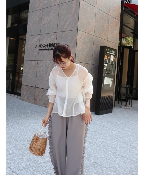 bonne top（シャツ/ブラウス）｜jumelle（ジュメロ）